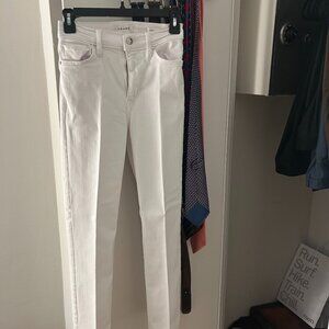 Like New Frame White Jeans